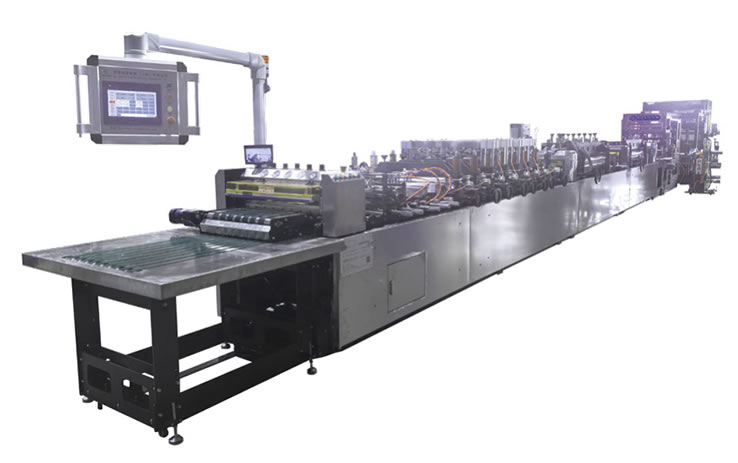 YG-ZUD600C全自動三邊封/雙自立袋/雙拉鏈/雙切/不停機(jī)接料袋制袋機(jī)(七伺服)